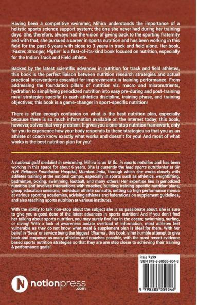 Faster Stronger Higher : A One-Stop Nutrition Framework For Indian Track And Field Athletes