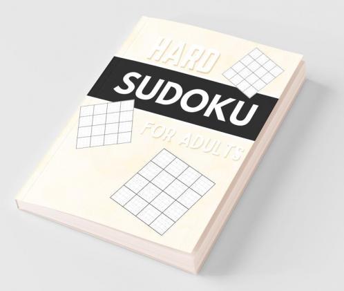 Hard Sudoku For Adults Collection Of 50 Puzzles And 50 Solutions Hard Level | Sudoku Puzzle Book For Adults And Seniors