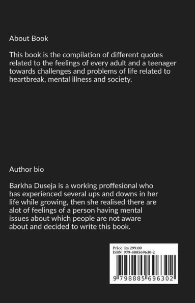 Divulging Melancholy