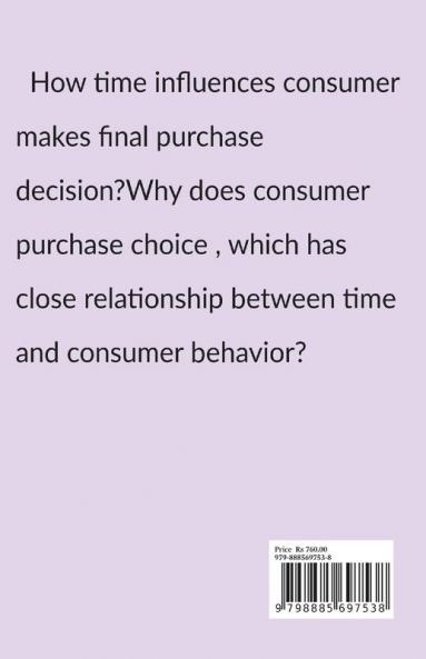 CONSUMER TIME PSYCHOLOGY