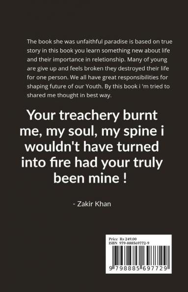 She was Unfaithful Paradise