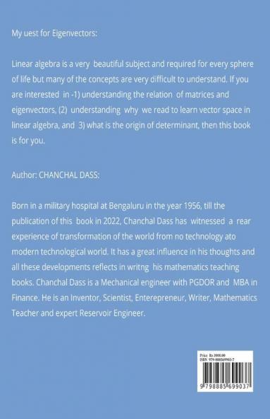 My quest for eivenvectors : Linear Algebra from a new perspective