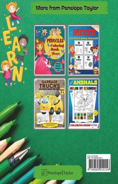 Dot To Dot Book For Kids Ages 4-8: Connect The Dots Book For Kids Age 4 5 6 7 8 |100 Pages| Dot To Dot Books For Children |Boys & Girls Connect ... And Girls Connect The Dots Activity Books