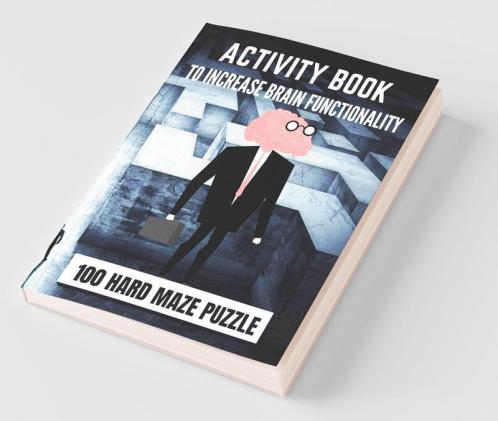 Activity Book To Increase Brain Functionality | 100 Hard Maze Puzzle