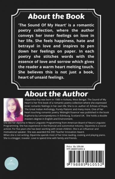 The Sound Of My Heart : Collection of poems