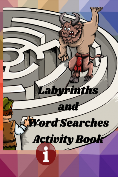 Labyrinths and Word Searches Activity Book : Amazing book extra large world searchmazes and Activity Book
