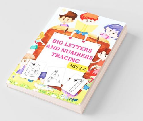Big Letters And Numbers Tracing : Homeschool Preschool Learning Activities