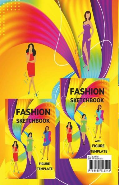 Fashion Sketchbook Figure Template Male And Female : 480 Large Male And Female Figure Template For Quickly Sketching Your Fashion Design Styles And Building Your Portfolio (Drawing Books Fashion B...