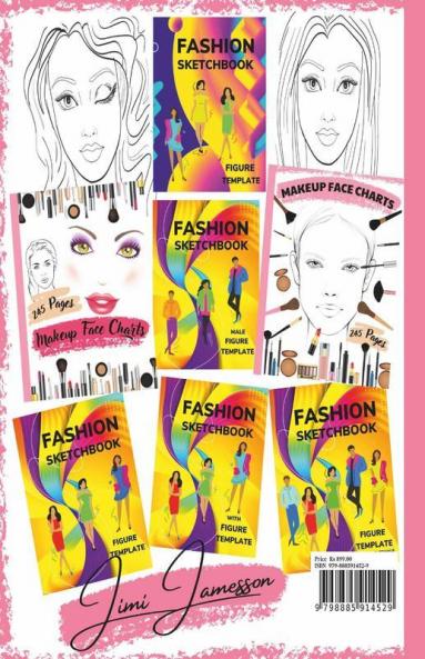 Makeup Face Charts : Blank Makeup Face Chart Worksheets For Makeup Lovers From Beginner To Pro To Organize And Plan Their Designs. Faces With Open And Closed Eyes. Gift Idea Pro And Amateur Make...