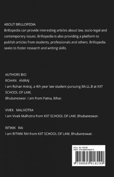 ACQUIHIRE TRANSACTIONS IN INDIA: ITS SCOPE AND PERSPECTIVE : Volume 2 Issue 1 of Brillopedia
