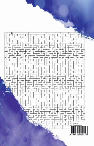 Mazes for Adults Large Print – Volume 4 : Amazing book of fun and challenging mazes with a high degree of difficulty give you hours of fun stress relief and relaxation!