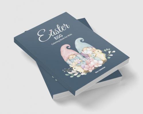 Easter Egg Coloring Book for Kids : My Easter Coloring Page for Children with Gnomes