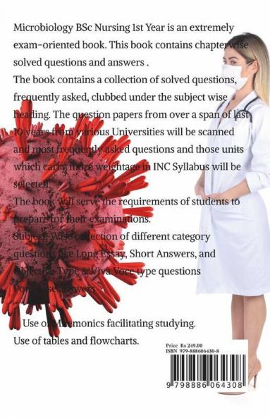 Microbiology Bsc Nursing 1St Year: Previous Year Nursing Chapter Wise Solved Question Papers