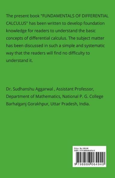 Fundamentals Of Differential Calculus