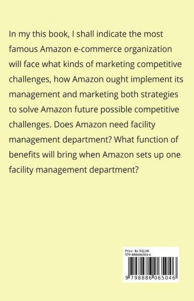 Amazon Ecommerce Artificial Intelligent And Facility Management Strategy