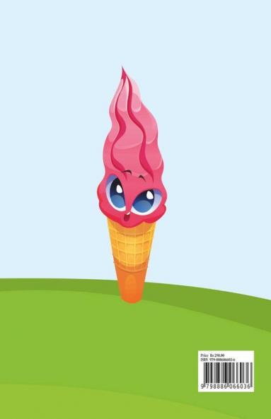 Kawaii Food Coloring Book For Kids: Cute Dessert Cupcake Donut Candy Ice Cream Chocolate Food Fruits Easy Coloring Pages For Toddler Girls And Kids