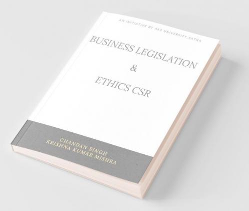 Business Legislation & Ethics Csr