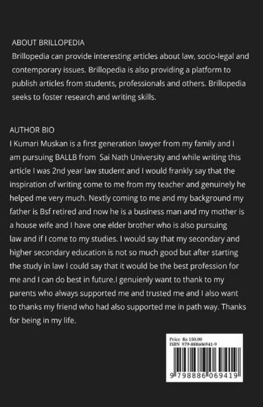 Marital Rape: Volume 2 Issue 1 Of Brillopedia