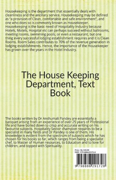 The House Keeping Department Text Book