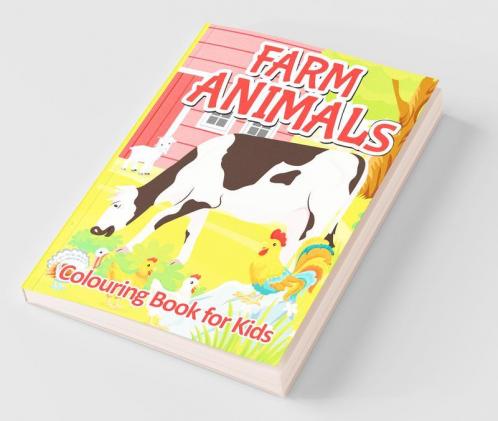 Farm Animals Colouring Book For Kids