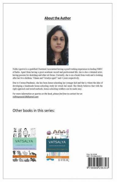 Vatsalya- A Homemade Series For Homeschooling: Part I English Ages 3+