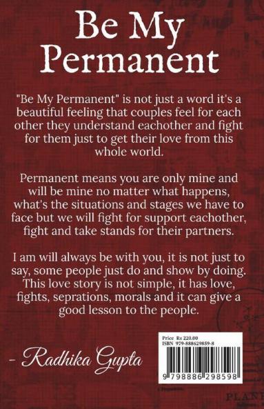 Be My Permanent: A True Love Story