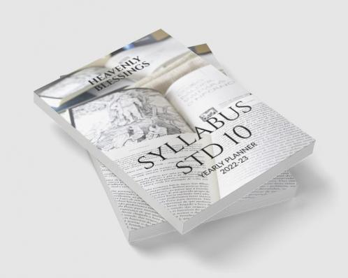 SYLLABUS STD 10 : YEARLY PLANNER FOR ACADEMIC YEAR 2022-23