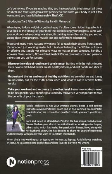 The 3 Pillars of Fitness : Discover how to lose fat build strength and get better sleep!