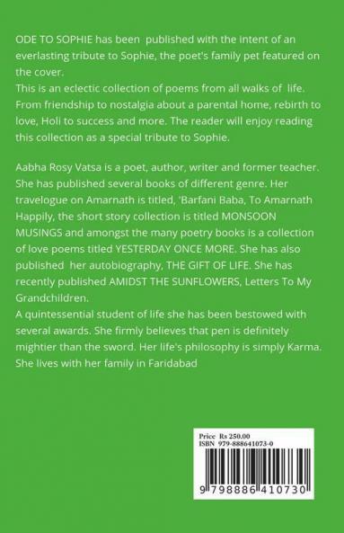 Ode To Sophie: A Collection Of Poems