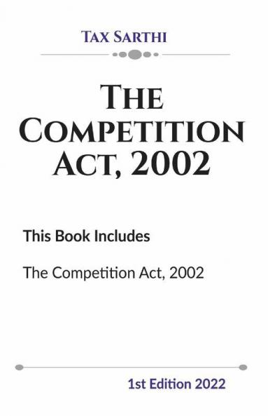 The Competition Act 2002 | 1St Edition 2022