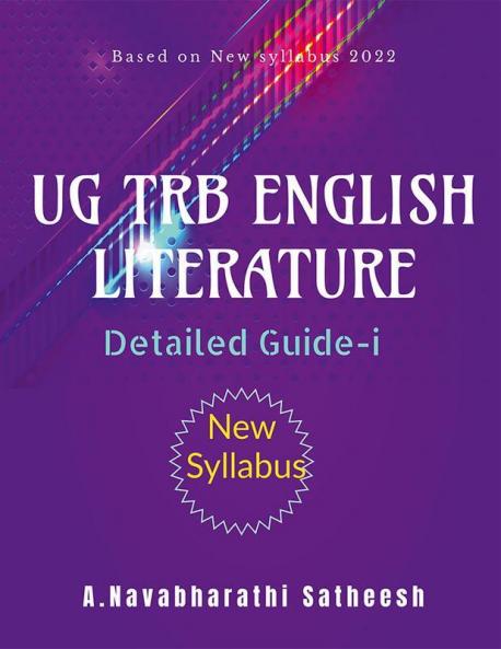 Ug Trb Engish Literature Detailed Guide-I