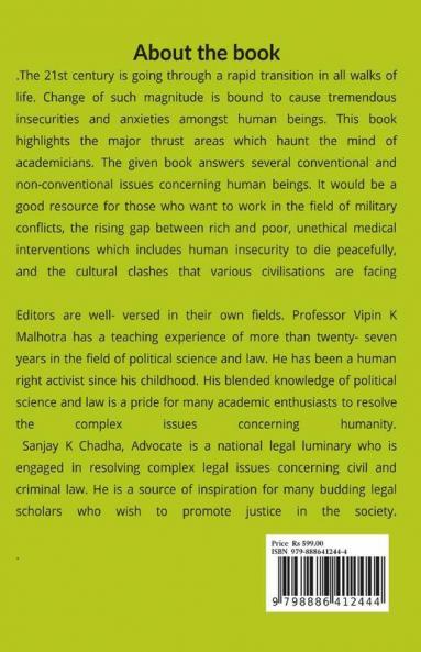 Security Challenges In 21St Century: Human Rights International Relations Civil Society.