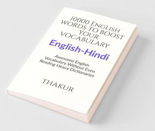Common To Advance English Words To Learn English : English Vocabulary Guide For Job Aspirants And Students