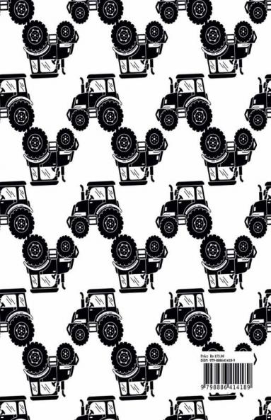 Tractor Coloring Book for Kids Ages 4-8 : A Coloring Book for Toddlers Preschoolers and Children With Various Tractor Designs and Backgrounds