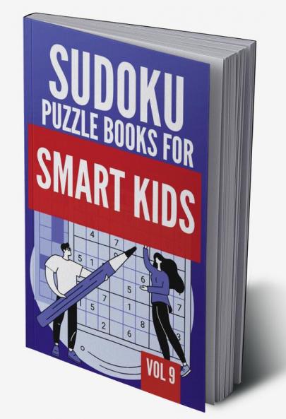 Sudoku Puzzle Books For Smart Kids | Vol 9