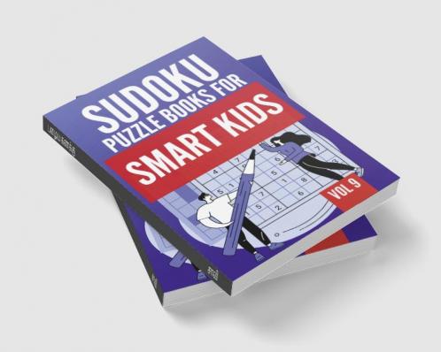 Sudoku Puzzle Books For Smart Kids | Vol 9