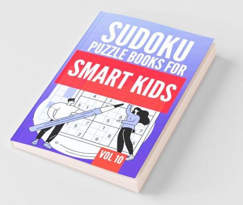 Sudoku Puzzle Books For Smart Kids | Vol 10
