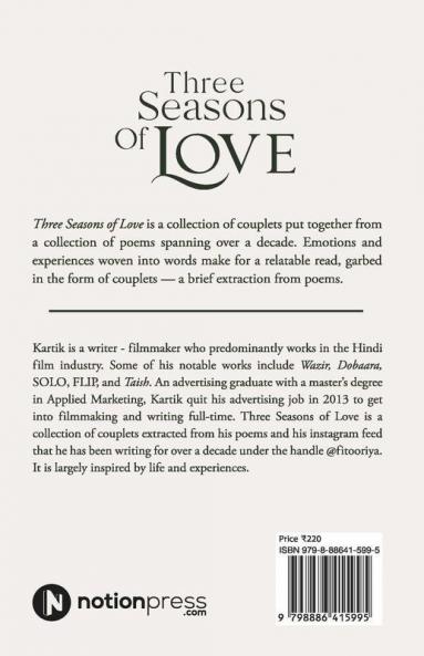 Three Seasons Of Love: A Collection Of Micro Poems
