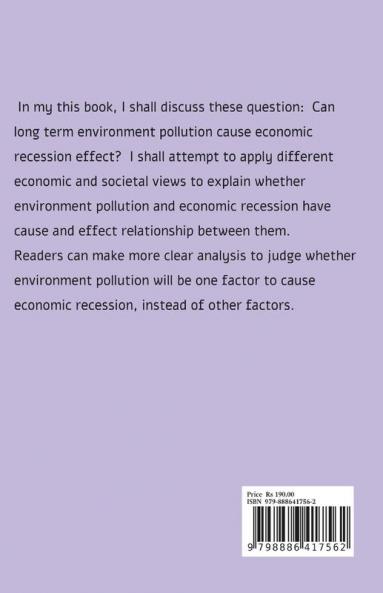 Pollution How Influences Economy