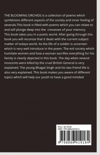 The Blooming Orchids: Entering Into A Poetic World.