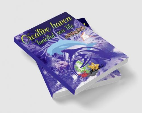 Creative Haven Fanciful Sea Life / क्रिएटिव हेवन फैंटेसी सी लाइफ : ट्रॉपिकल फिश / क्रिएटिव हेवन और ओशन वाइल्डलाइफ कलरिंग बुक आयु 4-88-12 वाले बच्चों के लिए अमेजिंग क् Amazing Creative& Colorin...