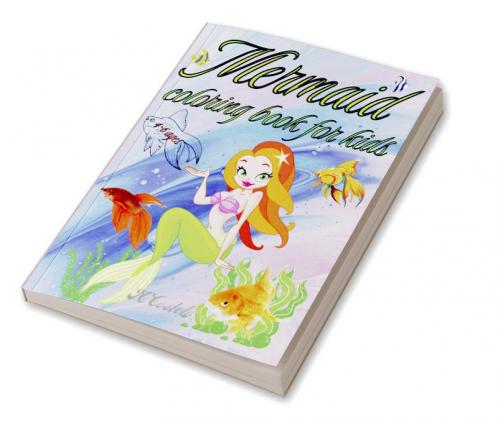Mermaid Coloring Book for Kids / बच्चों के लिए मरमेड रंग पुस्तक : रंग मछली मत्स्यांगनाओं के प्यारे अनूठे चित्र उनके समुद्री जीव मित्र कलात्मक मत्स्यस्त्रियों के लिए एक कला गतिविधि पुस्तक मत्स्...