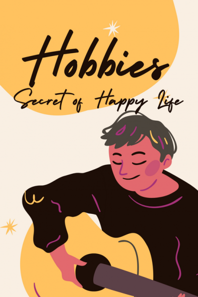 Hobbies - Secret of Happy Life : Hobby Tracker/Planner - A guided method to Find your area of interest & Develop a hobby with this guided Journal