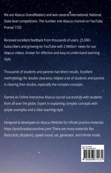 Abacus Practice Book For Beginners - Level 1 : Solve Concept-Wise Abacus Questions