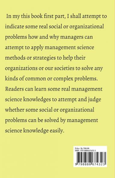 MANAGEMENT SCIENCE edition 2
