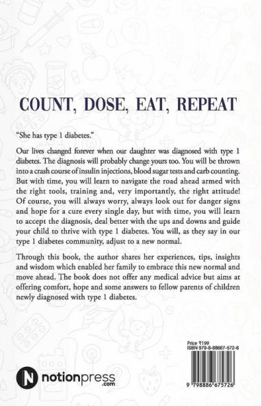 Count Dose Eat Repeat : A Mom’S Playbook For Type 1 Diabetes