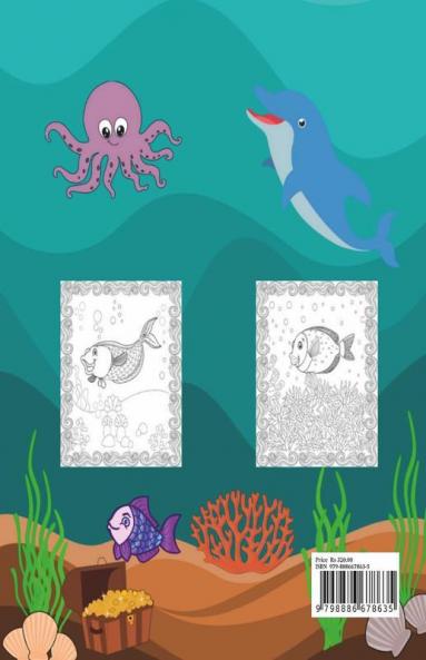 Sea Life Coloring Book 8-12 Years: Features Amazing Ocean Animals To Color In & Draw Activity Book For Young Boys & Girls Ocean Coloring Pages A ... A Coloring Book For Kids Ages 6-8 Ages 8...