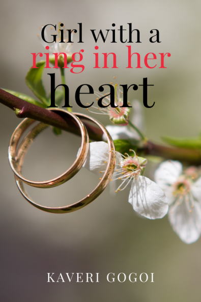 Girl with a ring in her heart