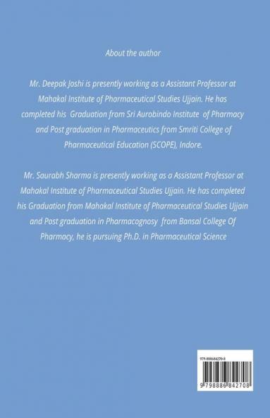 A laboratory Manual of Physical Pharmaceutics - II
