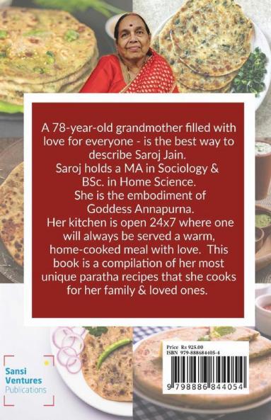 Saroj'S Kitchen : Delicious Indian Parathas